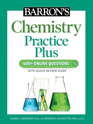 cover image of Barron's Chemistry Practice Plus